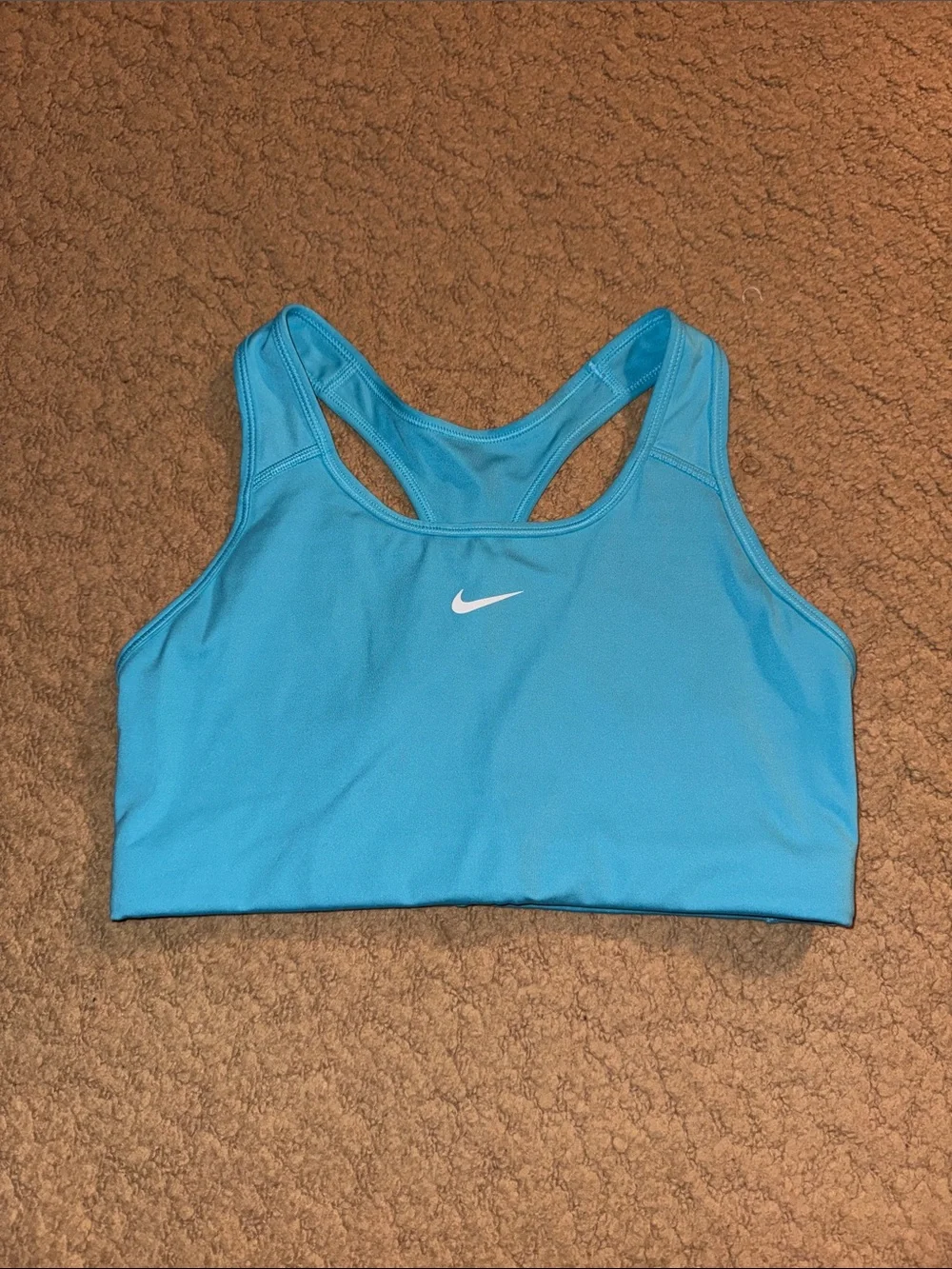Nike Blue Racerback Performance Sports Bra